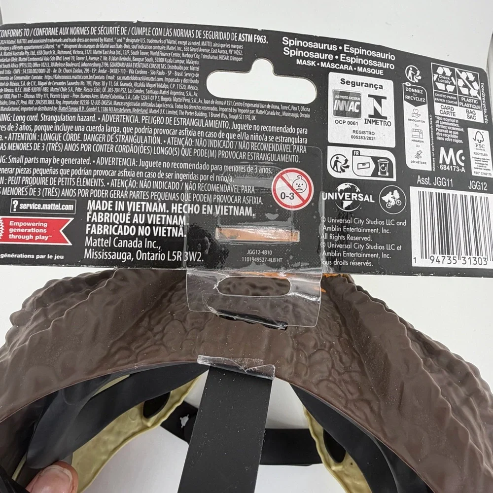 Jurassic World Rebirth Spinosaurus Mask